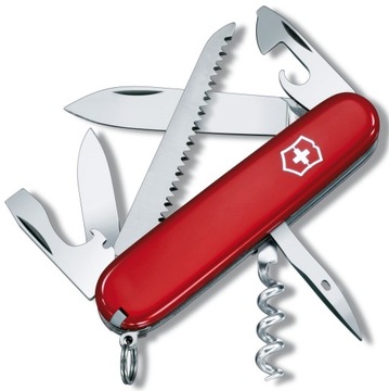 Victorinox 1.3613, Карманный нож Camper, 91 мм, 13 функций, красный