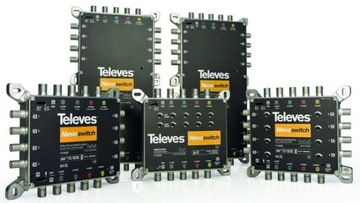 MULTISWITCH KASKADA TELEVES 5x5x6 NEVOSWITCH 7145