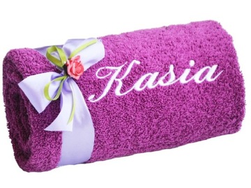 фото ориг. №2, Rough towel з your embroidery for a gift st. valentine's day