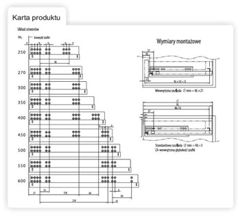 НАПРАВЛЯЮЩИЕ ДЛЯ ДЕРЕВЯННЫХ ЯЩИКОВ L250 CB20ST x10 КОМПЛЕКТ