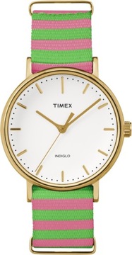 Zegarek damski z kolorowym paskiem Timex TW2P91800