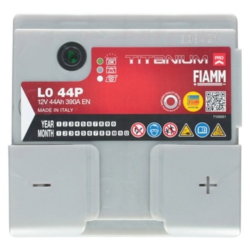 АККУМУЛЯТОР FIAMM TITANIUM PRO L0 44P 44Ач 390А