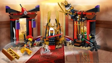 Lego 70651 @@@ Столкновение в тронном зале @@@ Ninjago