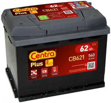 AKUMULATOR CENTRA 12V 62AH L+ LANOS NUBIRA