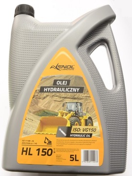 Olej Hydrauliczny Axenol HL150 VG150 5 Litrów