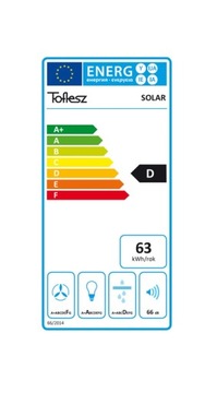 ВЫТЯЖКА ДЛЯ ДЫМОХОДА TOFLESZ SOLAR SPRINT WHITE 60