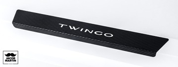 CARBON NÁLEPKA NA PRAHY RENAULT TWINGO III 2014-