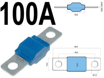 MIDIVAL FUSE миди вал 100 А автомобиль МТА