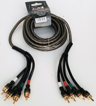 4-проводной сигнальный кабель Аудиосистема Z-EVO 5M-4 4x RCA CHINCH 500см