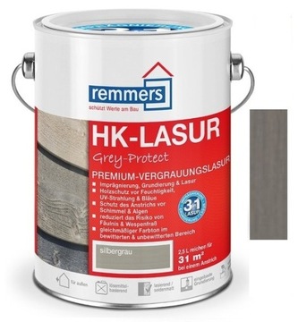 REMMERS IMPREGNAT HK-LASUR GRAFITOWOSZARY 0,75l