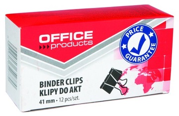 Klipy do dokumentów OFFICE 41 mm / 12 szt.