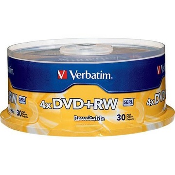 Verbatim DVD+RW 4x 4,7GB Wielokrotny zapis 1 szt