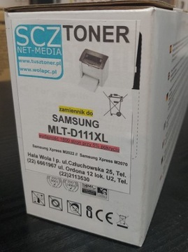 TONER SAMSUNG MLT-D111S SL-M2020 SL-M2022 M2026 SL-M2070 M2071 M2078 1800K.