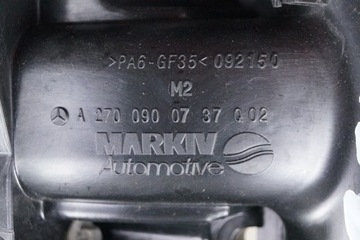 KOLEKTOR SACÍ/ZBĚRNÉ A2700900737 MERCEDES W204 1.6