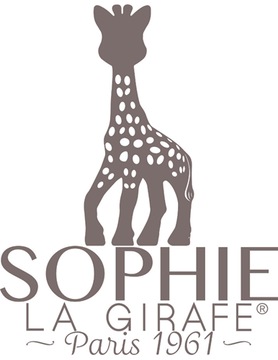 Игрушка для прорезывания зубов Sophie la girafe, резина, оттенки коричневого и бежевого.