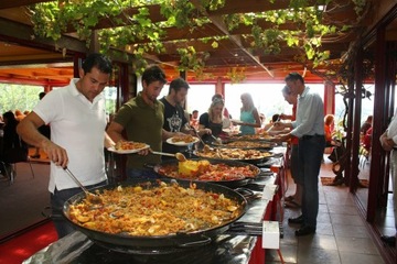 WOK HISZPAŃSKI PAELLERA PATELNIA DO PAELLI 30cm