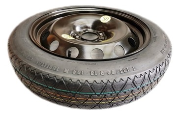 NOWE KOŁO DOJAZDOWE 135/80 R18 BMW SERIA 5 GT F07