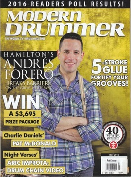 MODERN DRUMMER 5/2016 USA