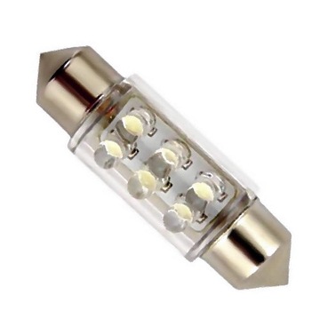 żarówki rurkowe 36-42mm 6xLED C5W C10W Profesjona