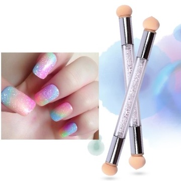 2 шт. ПЫЛЬЦЕВЫХ ШТАМПОВ ГУБКИ OMBRE