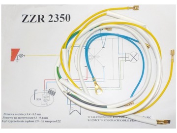 INSTALACJA ELEKTRYCZNA ROMET KOMAR 2330 2350 BIAŁA