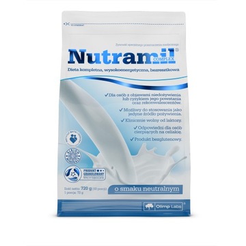 Olimp Nutramil Complex o smaku neutralnym 720 g