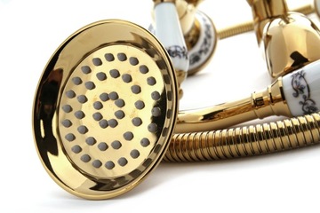 КРАН ДЛЯ ДУША ДЛЯ ВАННЫ РЕТРО GOLD ROYAL