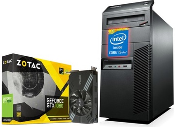 Komputer do Gier i5 8GB GTX 1060 6GB OC SSD 250GB