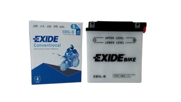 EXIDE EB5L-B/YB5L-B/12N5-3B МОТОЦИКЛОВАЯ АККУМУЛЯТОРНАЯ БАТАРЕЯ