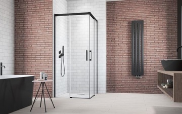 Душевая кабина Idea Black KDD 90x90 Radaway