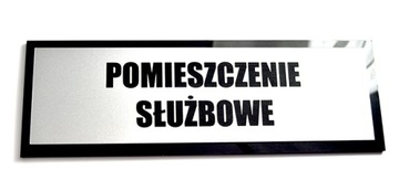 Tabliczka na drzwi biura, gabinetu, firmy 25 x 9cm