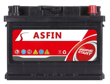 АКУМУЛЯТОР ASFIN 12V 80AH 730A (EN) ПРАВА+ AUDI,BMW 