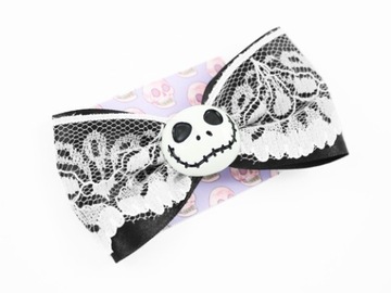 spinka kokardka NIGHTMARE Jack goth gothic S24