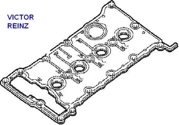 ПРОКЛАДКА КЛАПАНОВОЙ КРЫШКИ VW A4 2.0 00-08