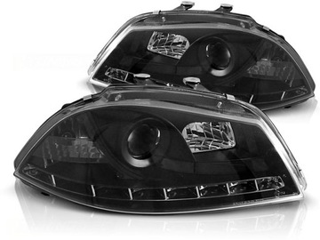 LAMPY SEAT IBIZA 6L 02-08R DAYLINE LED SONAR BLACK