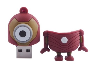 НАКОПИТЕЛЬ 3.0 USB 16 ГБ IRONMAN MINIONS