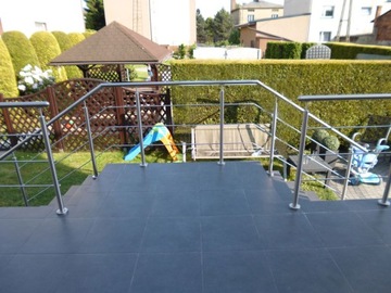 фото ориг. №7, Balustrade stainless steel model atlanta, filling 3 x o12 mm, length 2, 5 m