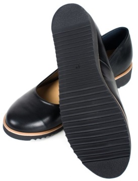 -20% ТУФЛИ - БАЛЕТКИ (Б) НА ТЕЛЕЖКЕ, КОЖА 39