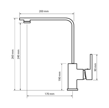 NOOK WHITE KITCHEN Смеситель для раковины