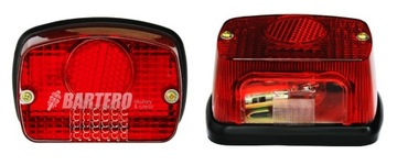 LAMPA TYŁ TYLNA WSK 125 175 KOBUZ + ŻARÓWKA 5W