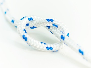 Полипропиленовый канат Плетеный парусный канат универсальный белый 3 мм 50 м