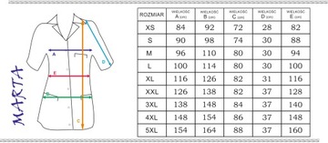 Fartuch uniwersalny klasyczny krój PRODUCENT r. XL