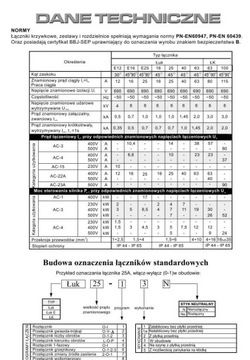 Кулачковый переключатель L-0-P 16А в корпусе левый-правый