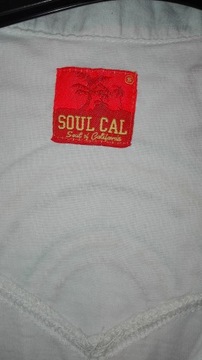 Markowa Bluzka biała kr. rękaw SoulCal S/M