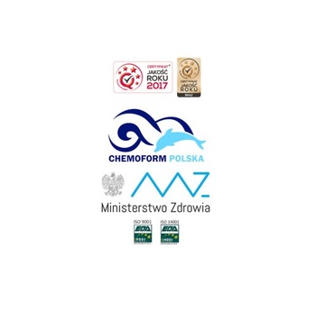 Chlor Duże Tabletki Multifunkcyjne do Basenu Jacuzzi Spa Chemoform 200g 1kg