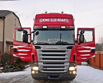 НАКЛЕЙКИ SCANIA R TOPLINE HIGHLINE ШАБЛОН НАКЛЕЙКИ 7