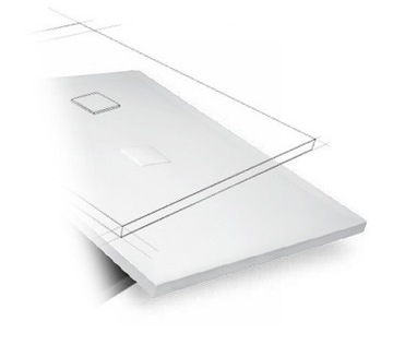 Wanna narożna prawa BESCO INTIMA SLIM 150x85+SYFON