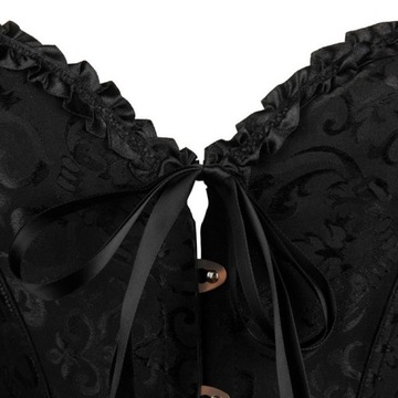 Усиливающий талию корсет BLACK + усиливающие талию стринги M