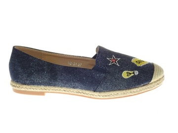 ESPADRYLE DAMSKIE H861 D.Blue r.39