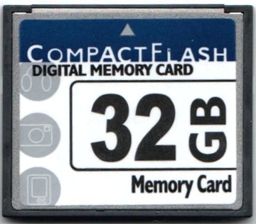 Karta pamięci Compact Flash CF 32GB CompactFlash